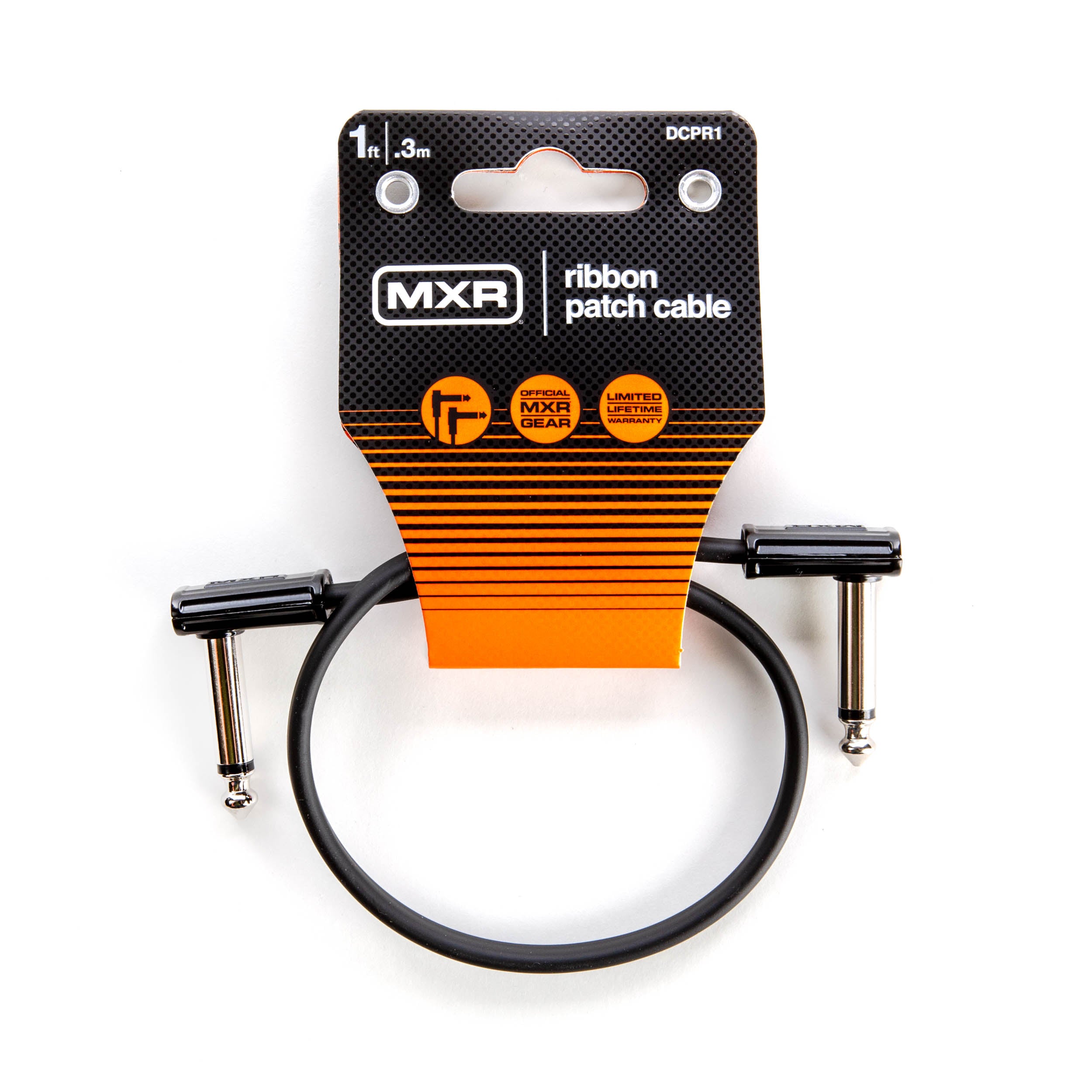 MXR | DCPR1 | Flat Ribbon Patch Cable. 1 foot. MXR | DCPR1 | Flat Ribbon Patch Cable. 1 foot.